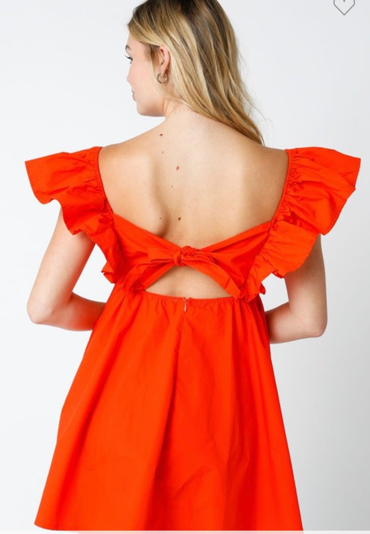 Game day tie back dress