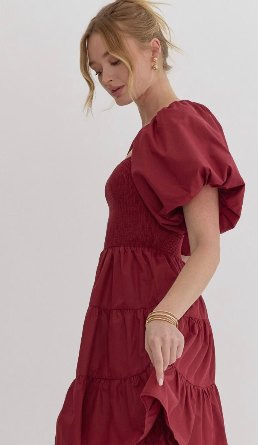 Game day smocked dress
