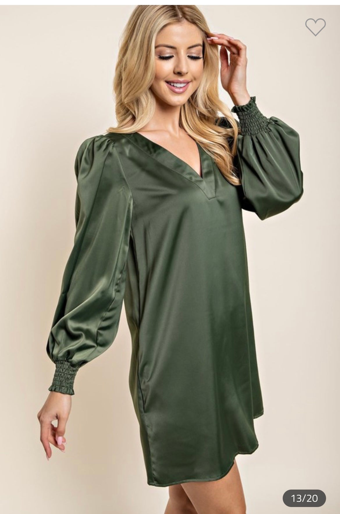 Vavavoom v neck dress