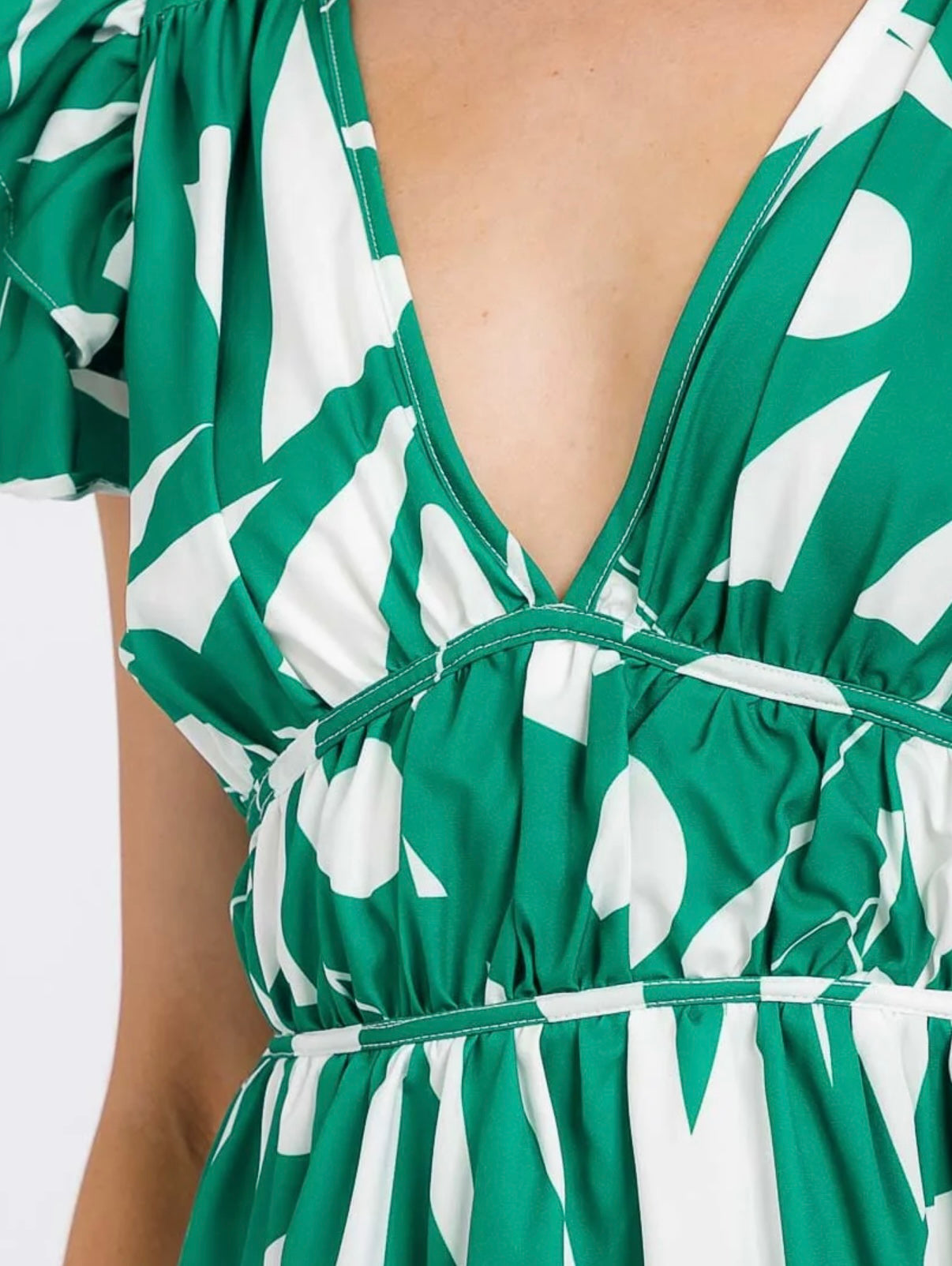 Sienna smock waist dress