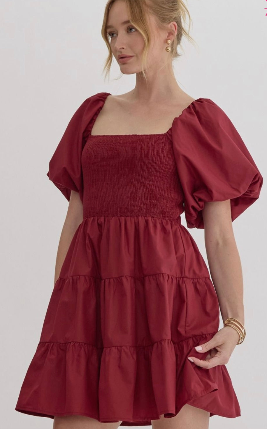 Game day smocked dress