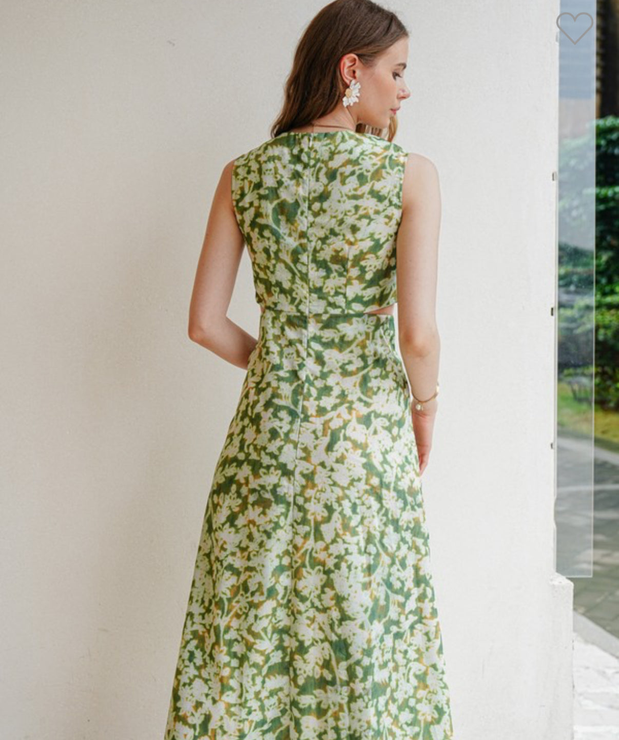 Claire cut out midi dress