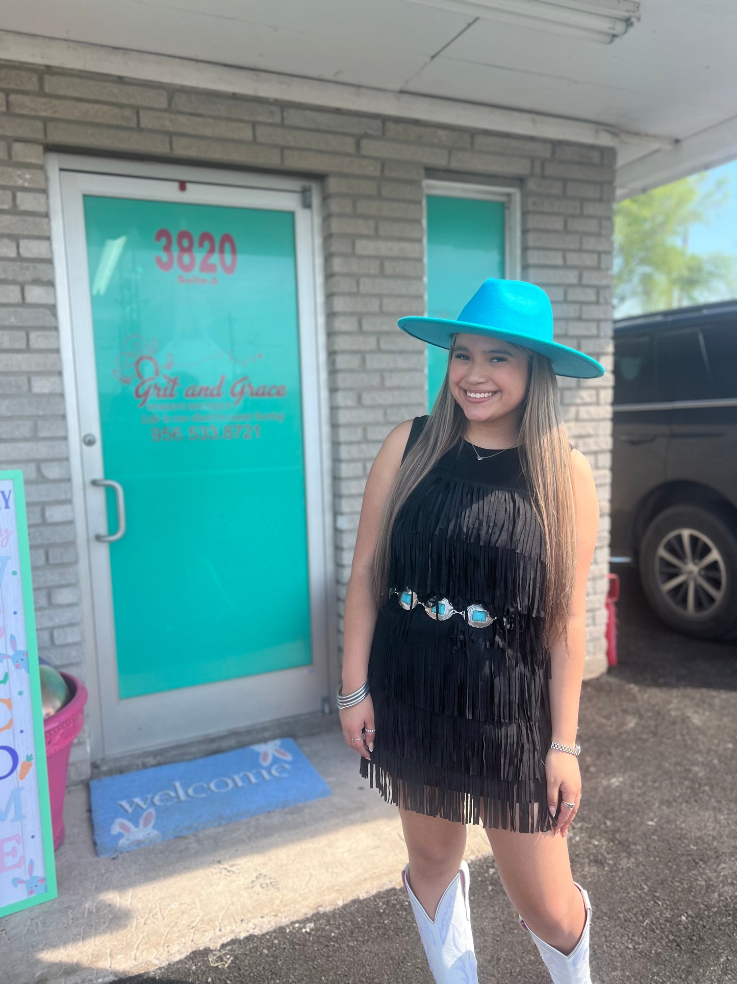 Hills Fringe everywhere dress