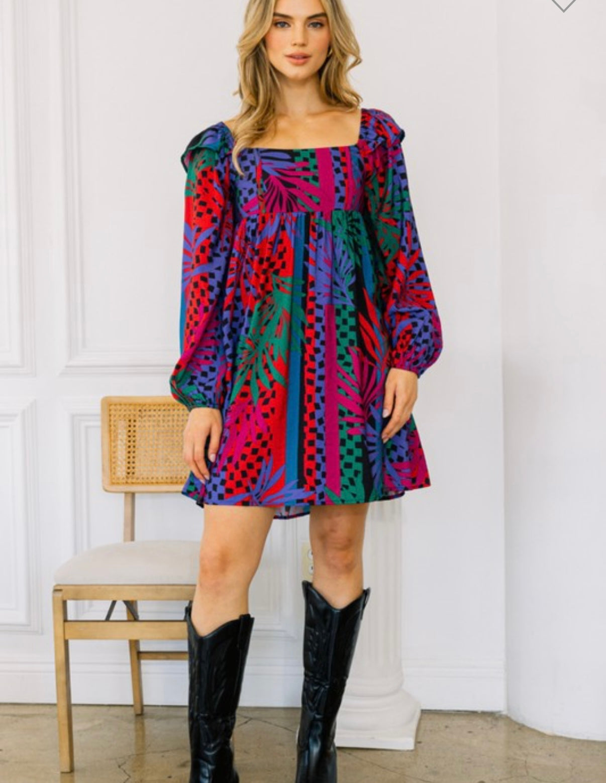 Lohan leaves baby doll dress