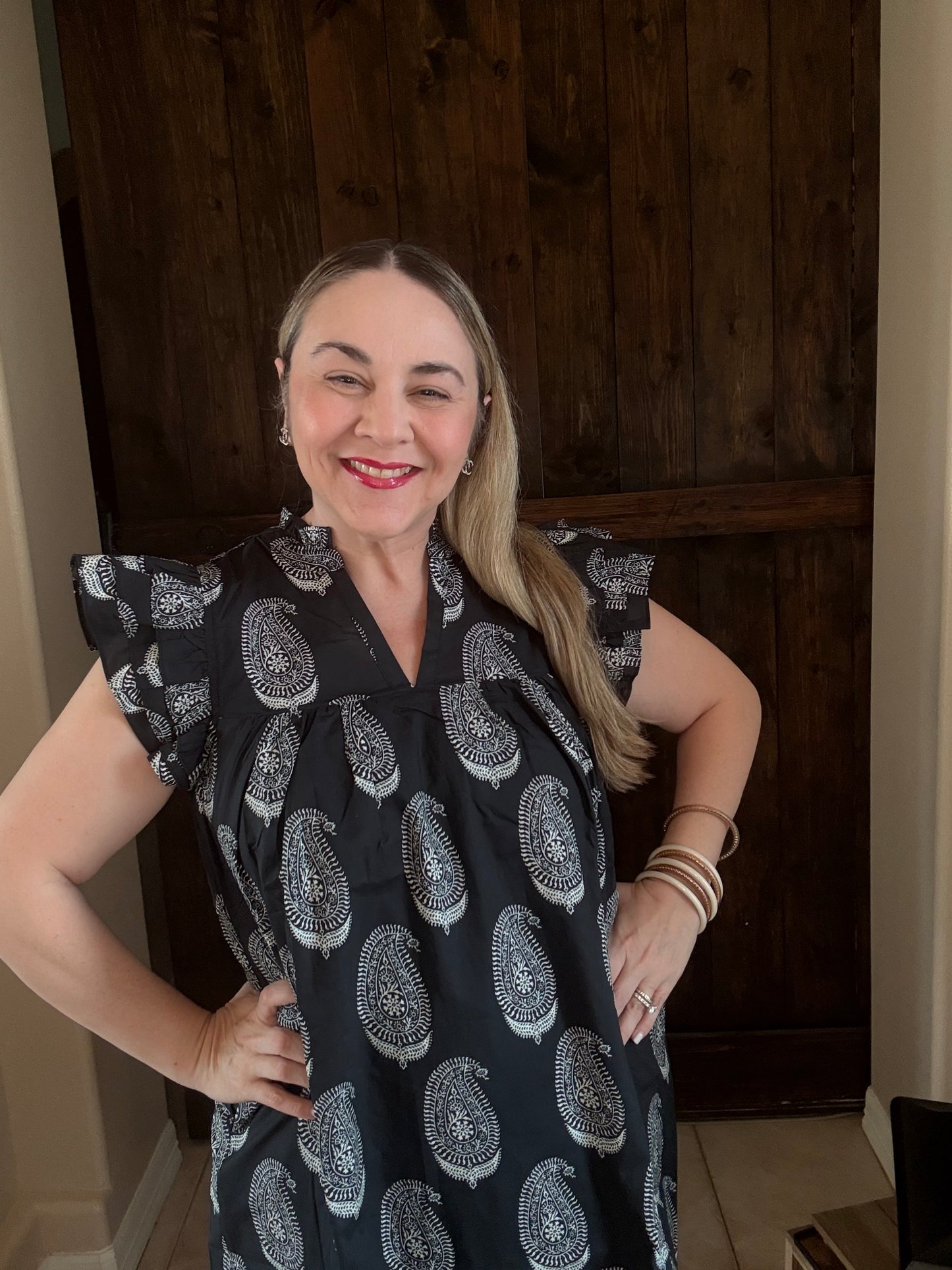 Parker paisley dress