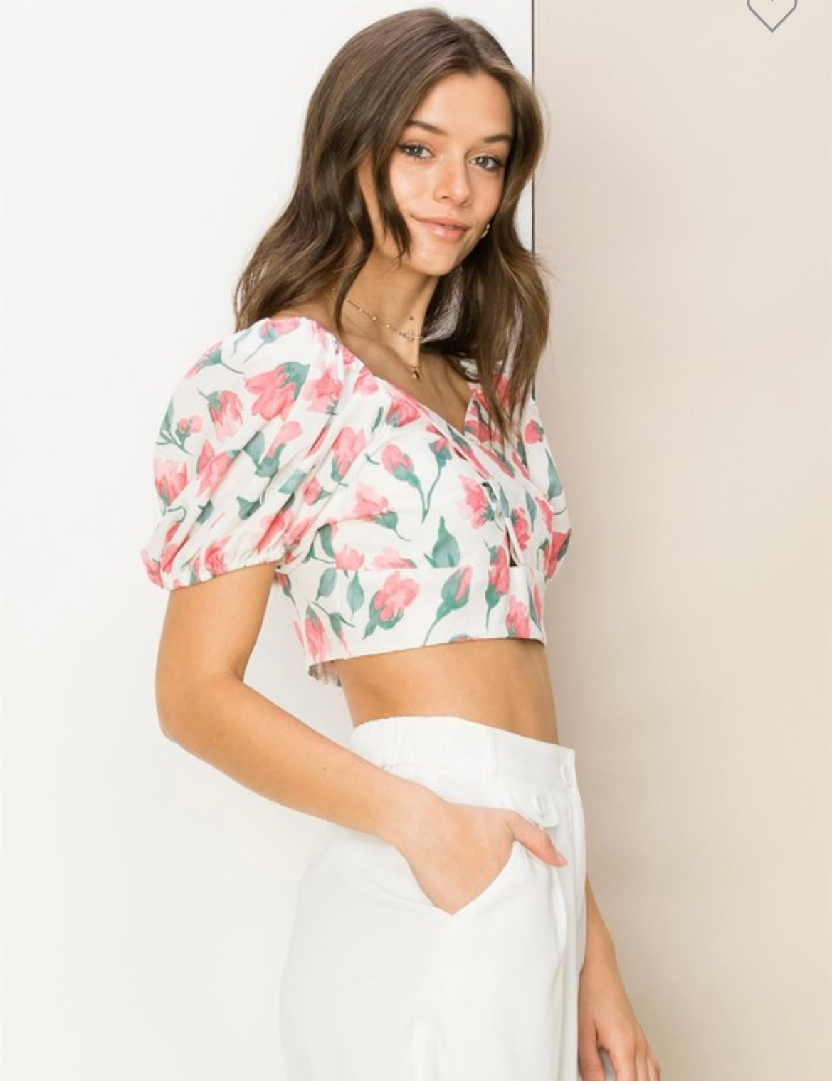 Tulip crop top