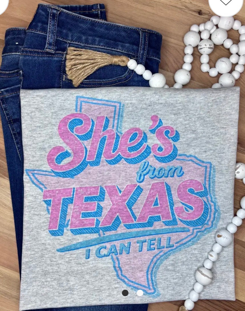 She’s from Texas