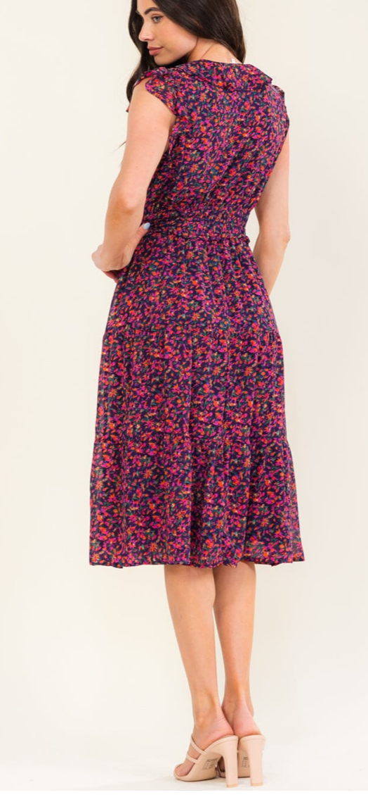 Claudia confetti dress