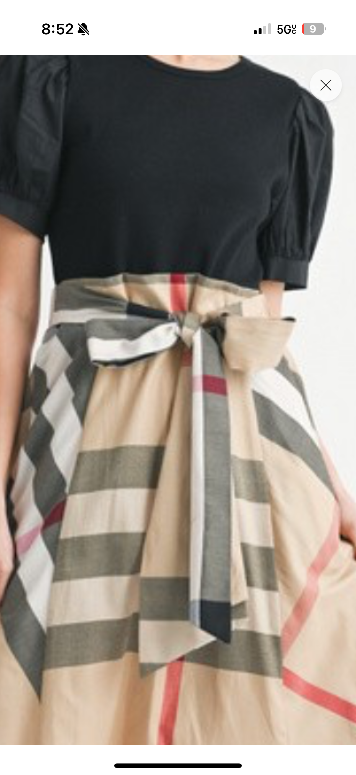Patty plaid dress