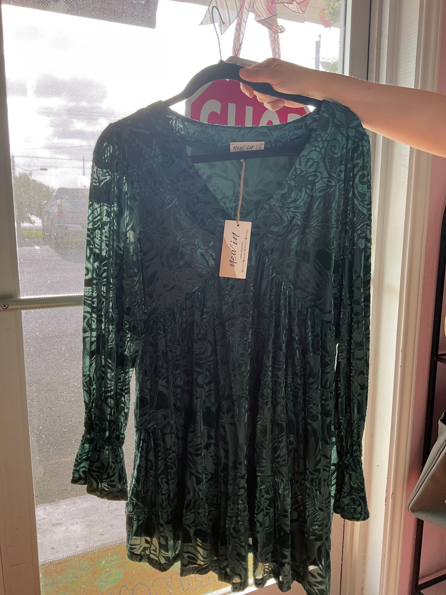 Velvet dress