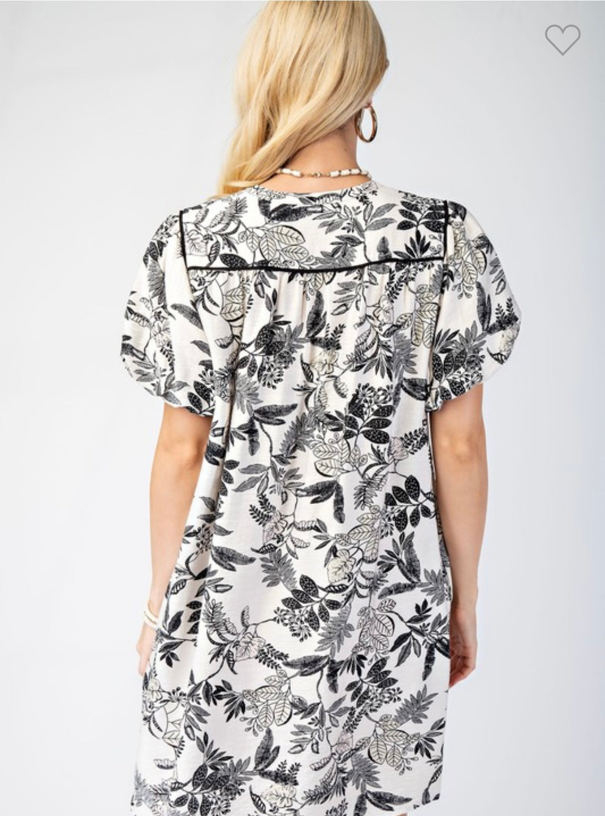 Willow wildflowers dress