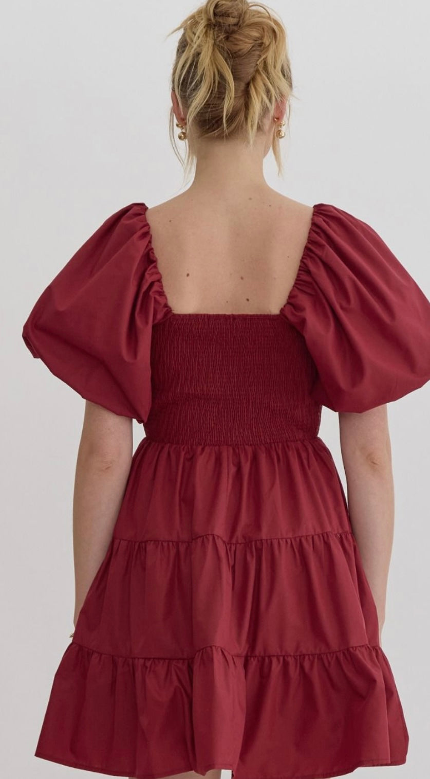 Game day smocked dress