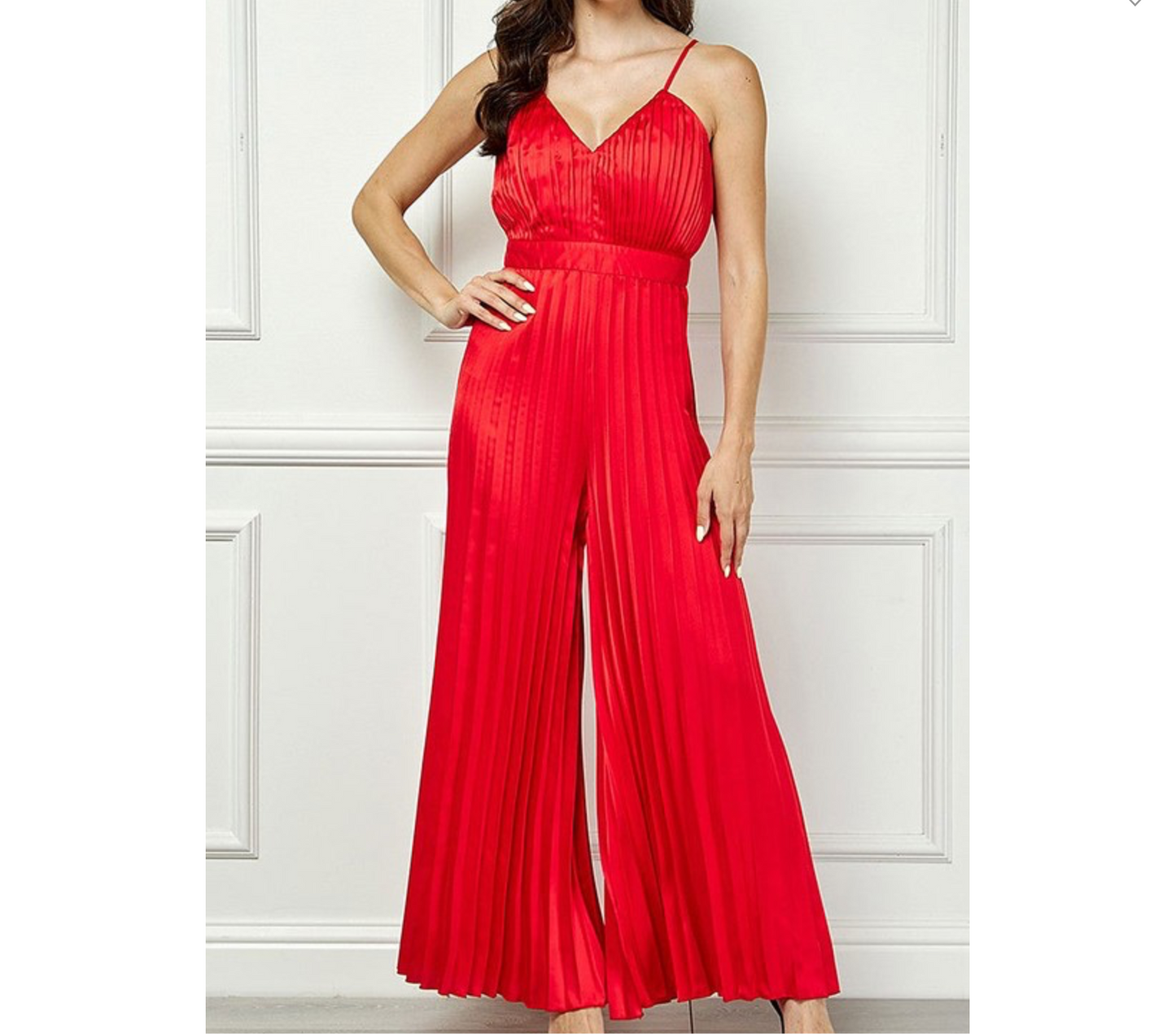 Romy romantic pleated romper