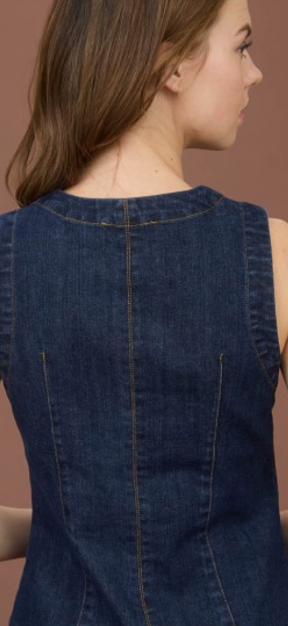 Di denim vest