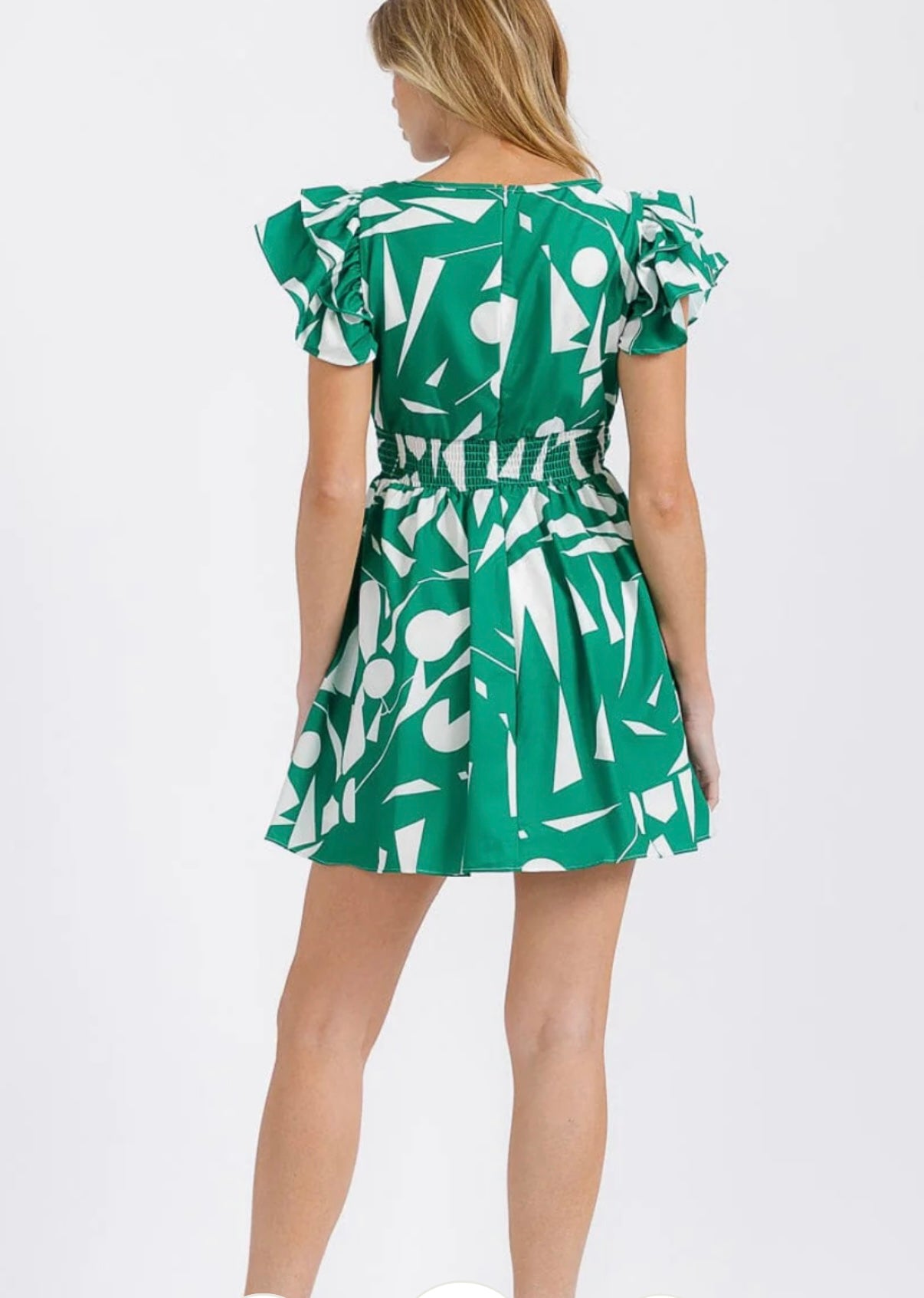 Sienna smock waist dress