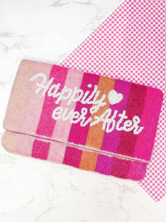 'Happily Ever After' Sequin Clutch