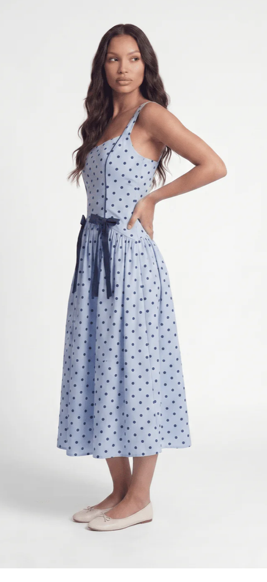 Dot on dress