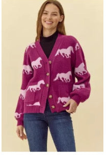 Hold Your Horses Cardigan