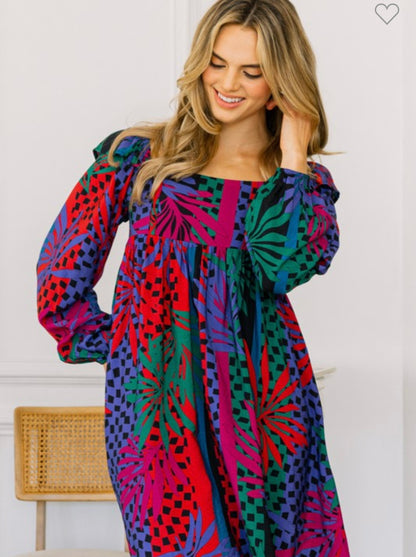Lohan leaves baby doll dress