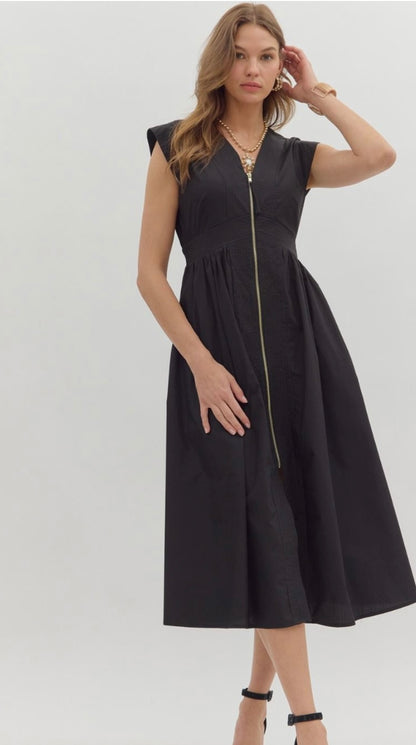 Scarlett zipper front dress