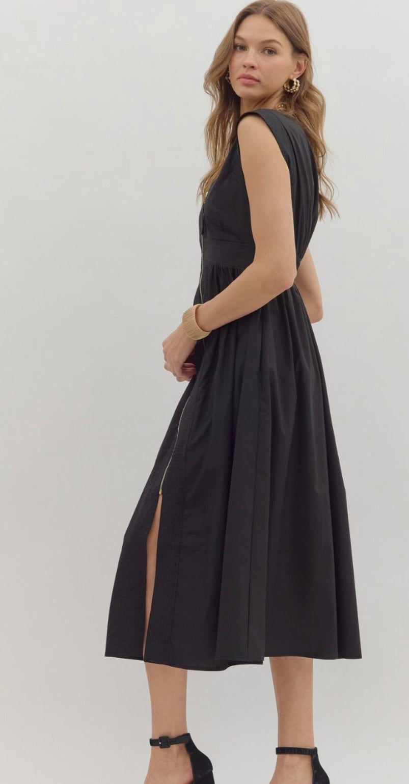 Scarlett zipper front dress