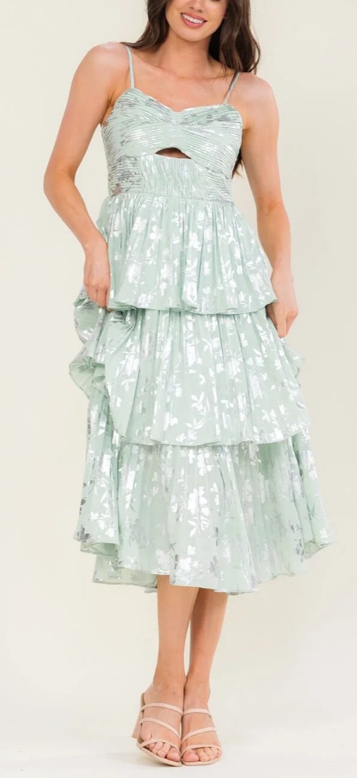 Tatiana tiered dress