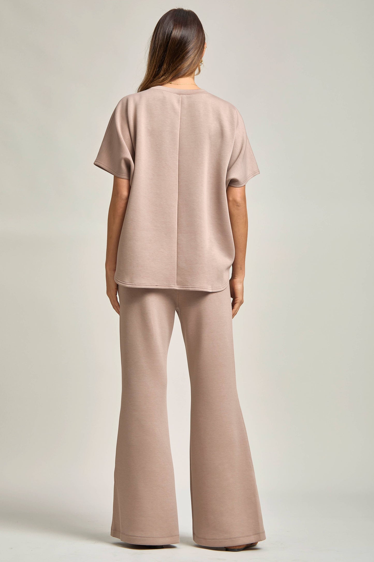 Polly Poncho Top + Bell Bottom Modal Set