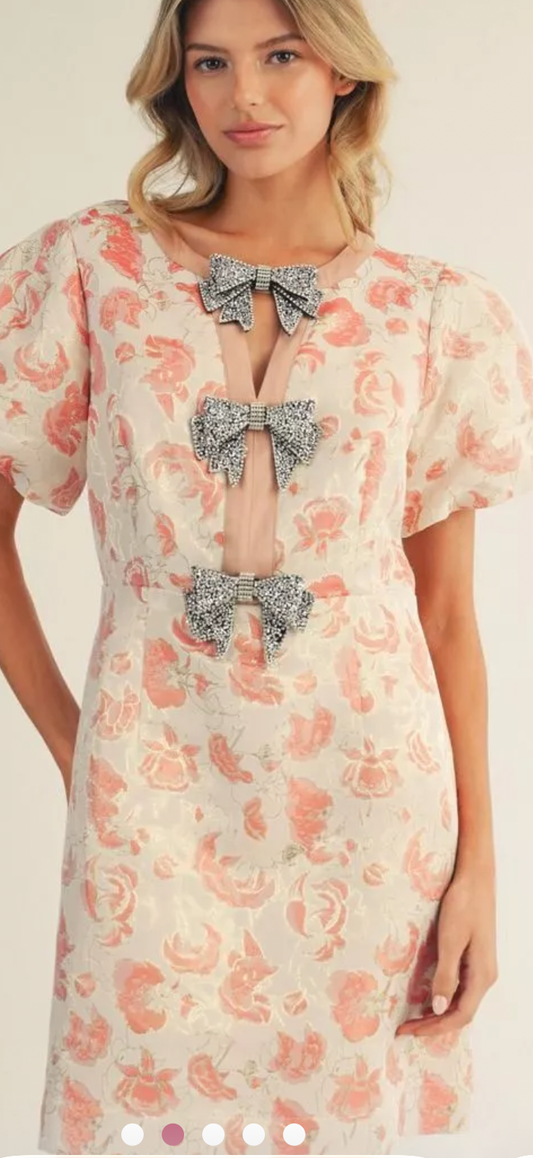 Blushing rose dress