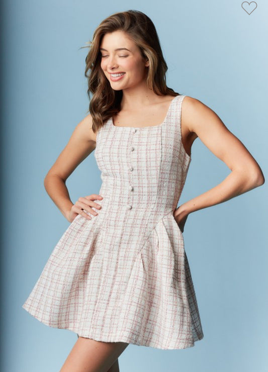 Trish tweed dress