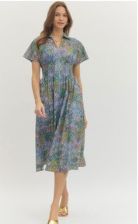 Wrynlee zip front dress