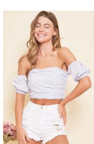 Meryl off shoulder top