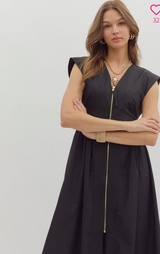 Scarlett zipper front dress