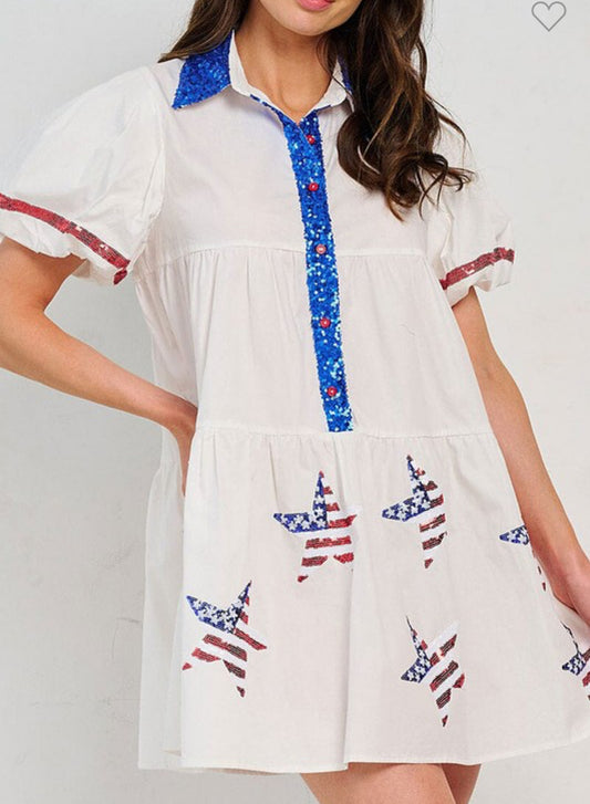 Sassy stars dress