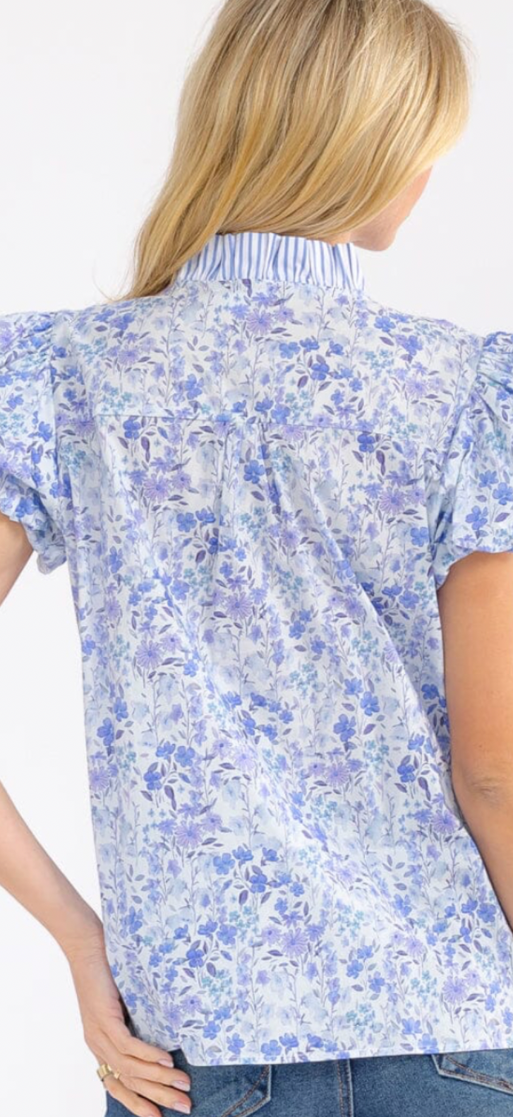 Mock neck top