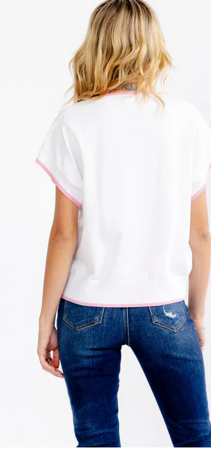 Pink Gameday top
