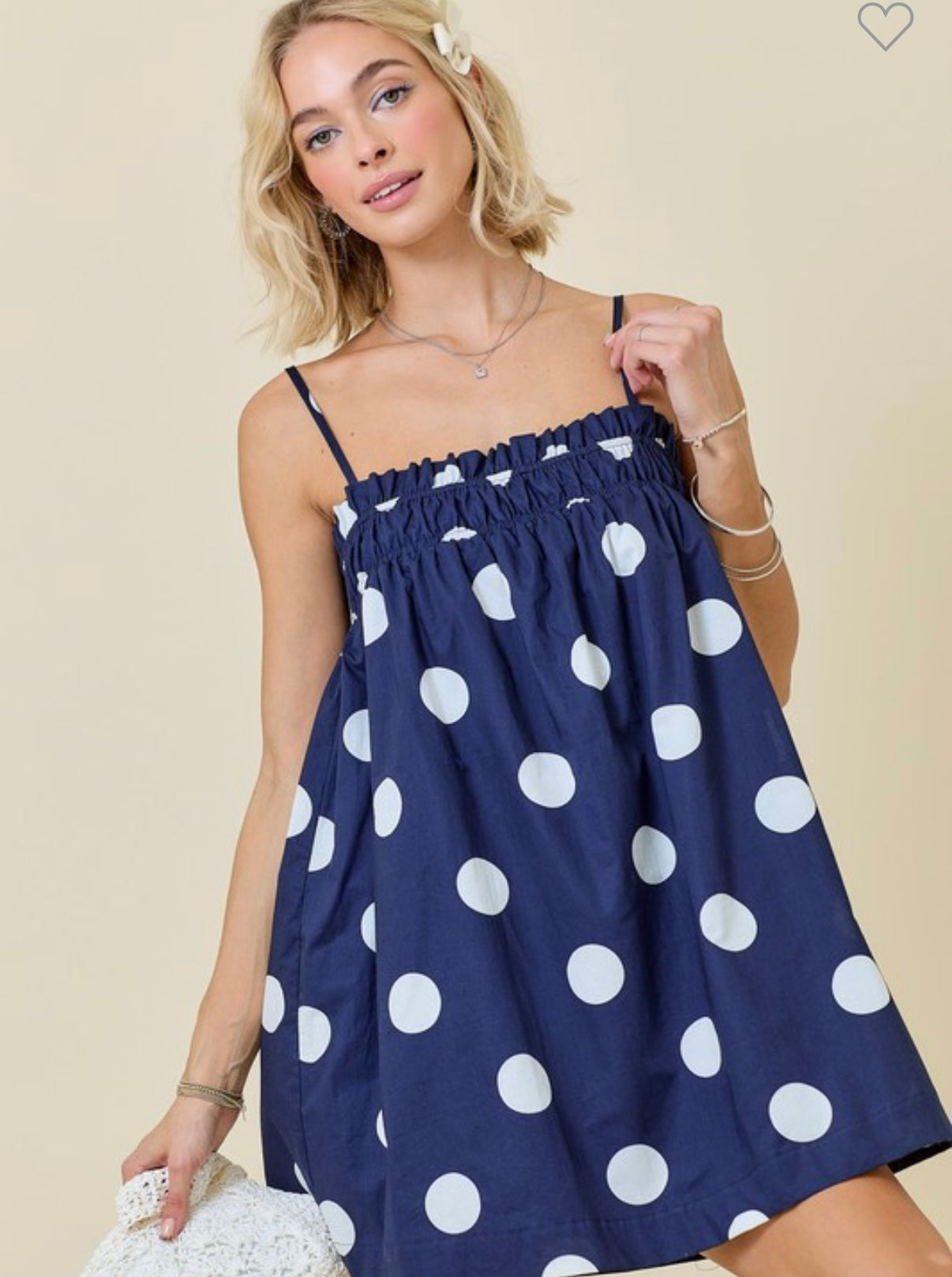 Pau polka dot dress
