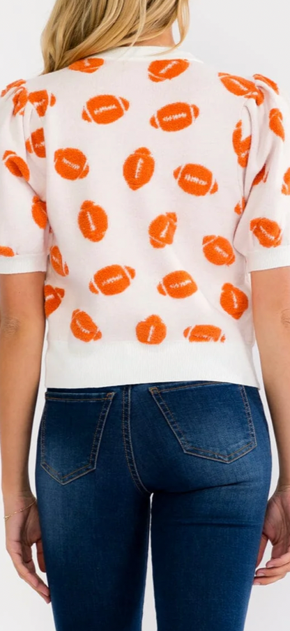 Game day mini football top