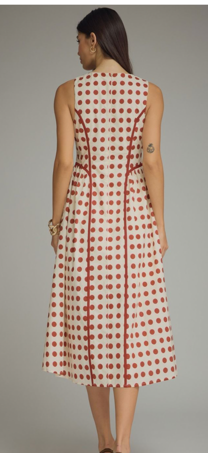 Sierra polka dot dress
