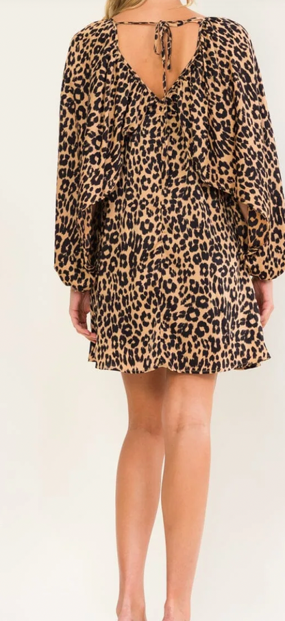 Luna leopard dress