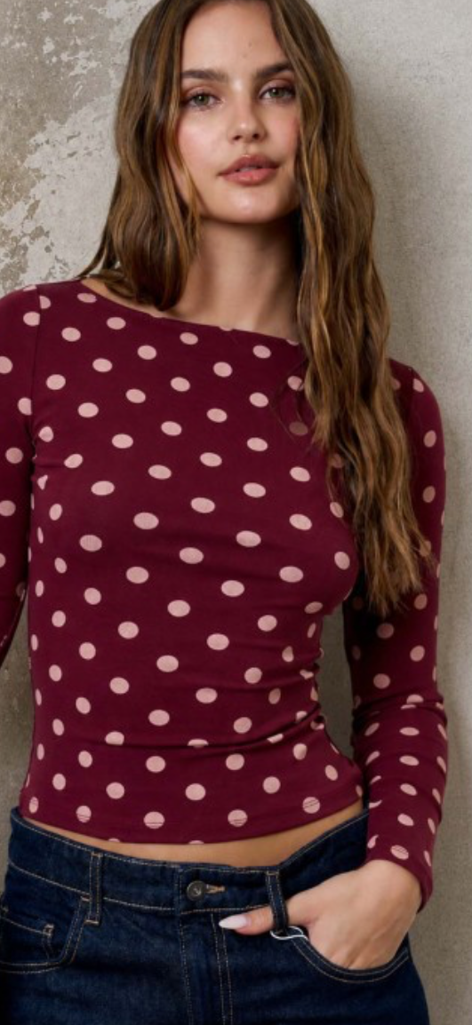 Polka Life Top