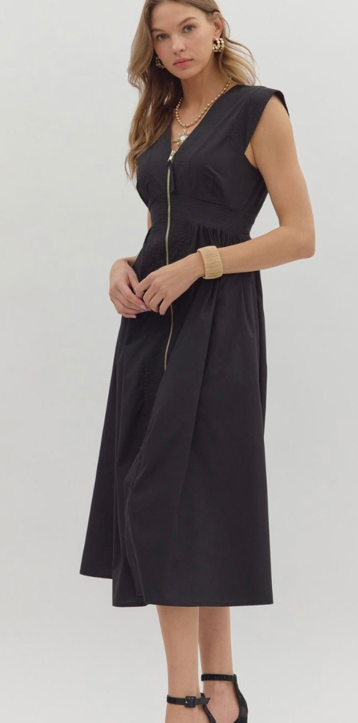 Scarlett zipper front dress