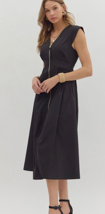 Scarlett zipper front dress