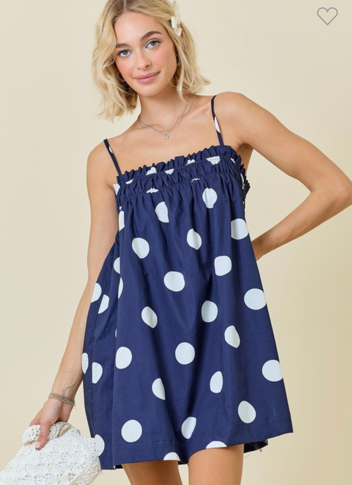 Pau polka dot dress