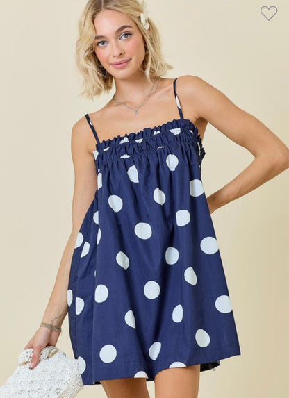 Pau polka dot dress