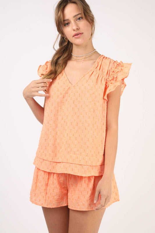 Londyn lounge Solid Cotton Woven Set