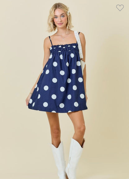 Pau polka dot dress