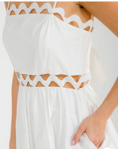 Polly cut out Dress