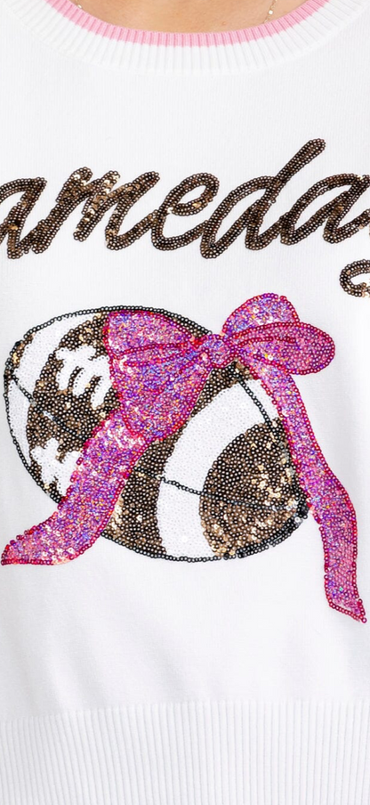 Pink Gameday top