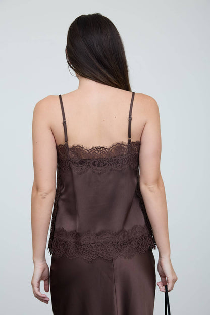 Lace the day TRIM DETAIL CAMI (PRE-ORDER)