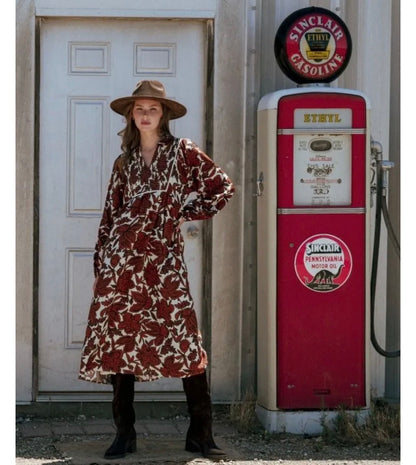 Autumn hibiscus maxi
